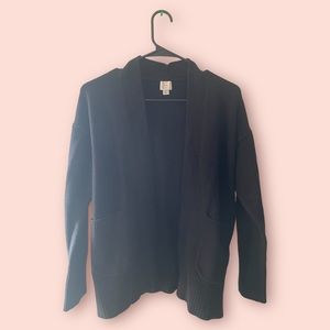 A new day black cardigan sweater